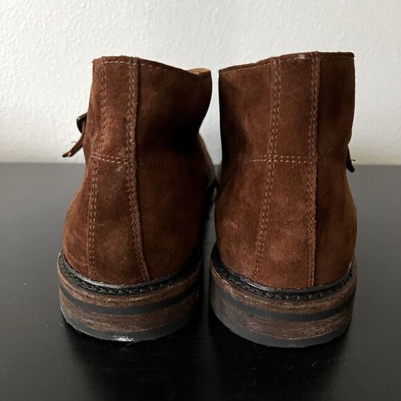 Frye Men's William Monk Chukka boots in brown suede Size 13 - Picture 3 of 5